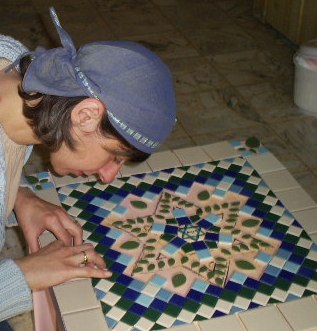 Making Mosaic Tables